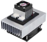DIY Thermoelectric Peltier Refroidissement Système Kit,Climatiseur de Réfrigération de Semiconductor Cooler Line Module + Radiateur + Ventilateur + TEC1-12706