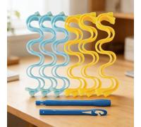 DIY theurgy Hair Curler 25mm Heatless Rod for Soft Waves(30CM 12) | Creates soft natural waves without heat damage using the 25mm rod size.