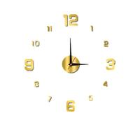Diy Wall Clock - Silent Home Decor, Living Room Sticker Piece | Silent Quartz Engine | Living Room Bedrooms, Numerals Create Wall Clock Accent Decor Item