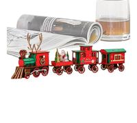 DIY Wooden Christmas Train - Mini Tabletop Decor Set | DIY Wooden Christmas Train , Mini Tabletop Decor Assembly Set & Unique Holiday Gift For Teens & Adults