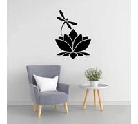 DIY Yoga Relax Calm Down Your Mind Vinyle Wall Sticker Home Decor Stikers pour Salon Chambre d'enfant Décoration murale 28 x 28 cm