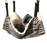 Diyafas Hamac Lit Balançoire Matelas de Cage pour Chat Couverture Lit Suspendue pour Animaux Rat Furet Lapin