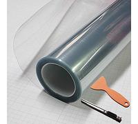 DIYAH Film de protection en vinyle transparent pour peinture avec couteau et outil à main (91,4 x 152,4 cm)