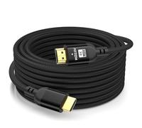 Diyanisly Câble HDMI 4K 23M, Câble HDMI 2.0 Haute Vitesse 18 Gbps, Tressé, Prend en Charge 4K@60Hz, HDR Dynamique, ARC, Compatible Avec les Téléviseurs, Ordinateurs Portables, PC et HDTV