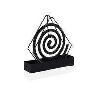 DIYBravo Support De Bobine De Moustique Porte Encens Mosquito Coil Holder Créatif Portable Support Spirale Anti Moustique en Métal pour Maison Camping Exterieur (B)