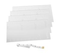 DIYEAH 1 Ensemble D'Autocollants De Hauteur Sur Le Mur Panneaux De Décoration Pour La Maison Pour Mur Autocollant Mural Pour Tableau De Hauteur Autocollant Mural Pour Verre