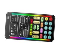 DIYEAH 1 Ensemble Mini-Carte Son Voix portative changeur de Voix drôle Appareil Micro de Jeu pour téléphone Portable changeur de Son Externe changeur de Voix pour téléphone Plastique