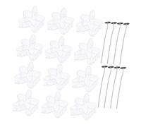 DIYEAH 1 Ensemble Moule Plastique pour Fabrication de Bougies Diy avec Mèches Ensemble de Molds Mèches Accessoire Créatif pour Décorations de Bureau et Projets Fête