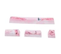 DIYEAH 1 Ensemble Set de Keycaps pour Clavier Mécanique Keycaps Personnalisés avec Processus de Sublimation Faces Accessoire de Clavier Pratique et Durable