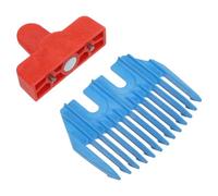 DIYEAH 1 jeu de protège-lames de rechange pour ciseaux à moutons : support magnétique pour ciseaux à laine électriques - guide de coupe à 13 dents pour la tonte de précision des moutons et des