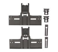 DIYEAH 1 jeu de roulettes pour panier supérieur de lave-vaisselle - Ajusteur de roulettes en plastique pour panier de lave-vaisselle - Outils de réparation pour appareils de cuisine professionnels