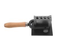 DIYEAH 1 moule de coulée double face or et argent avec poignée en bois | Alésages de précision de 4/5/6/8 mm, bloc convertible, conception résistante à la chaleur, équipement essentiel pour