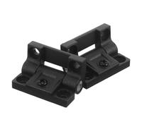DIYEAH 1 Paire Charnières Plastique pour Portes de Cabinet Charnières Pliantes à Angle Multiple Degrés Support Réglable pour Meubles Industriels