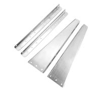 DIYEAH 1 Paire De Supports De Climatiseur Isolation Du Climatiseur Montage Mural Unité De Climatisation Support De Fenêtre Accessoires De Climatiseur Côté Climatiseur Acier