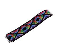 DIYEAH 1 Pièce Bracelet Montre Nylon Élastique Compatible avec Fitbit Style Créatif et Durable Unisexe Remplacement de Bracelet pour Montre Détails de Qualité et Confort Optimal