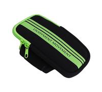 DIYEAH 1 Pièce Brassard de Téléphone Sportif Étanche pour Course et Jogging à Téléphone Mobile pour Activités Extérieur Vert Jusqu
