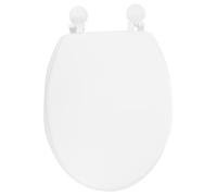 DIYEAH 1 pièce Couvercle de Siège de Toilette Mousse Épais Accessoire de Salle de Bain Indispensable pour Confort Silencieux et Durable