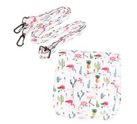 DIYEAH 1 Pièce de Rangement pour Appareil Photo Instantané Compatible Mini Étui Rétro Flamant avec Motif Cactus Parfait pour Protéger et Décorer Votre Appareil Photo