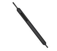 DIYEAH 1 Pièce Étui à Stylo en Silicone Anti-Perte Trousse Précis Première Conseils Plumier Porte-Stylo Stylet Petit Stylet Crayon Stylets Manche Cas Protecteur Gel De Silice Black