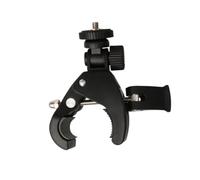 DIYEAH 1 Pièce Support de Téléphone Multifonction Pince Adaptateur pour Smartphone et Tablette Support de Montage Compact Conçu pour Prises de Vue à Angle Variable Couleur Noire