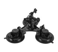 DIYEAH 1 Support à Ventouse pour caméra d'action, Support pour | Support de voiture à triple ventouse pour caméra, fixation pour pare-brise à angle réglable, compatible avec caméras