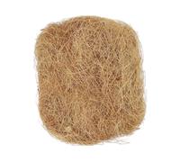 DIYEAH 1 Tapis Fibre Naturelle Respirant pour Animaux De Compagnie Coussin De Nidification Doux Et Écologique Marron