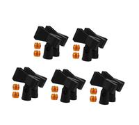 DIYEAH 10 Ensembles Lot de Pinces Micro Réglables avec Adaptateurs Filetés pour Support Maintien Sécurisé pour Appareils Audio Filaires Fil Serre-joint à Ressort Antidérapant