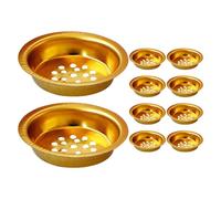 DIYEAH 10 pièces Accessoires pour Brûleur à Supports Acier Inoxydable Compatibles Brûleurs Arabes et Moyen-Orient Design Décoratif pour Aromathérapie