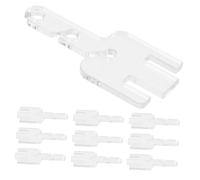 DIYEAH 10 Pièces Accessoires Tendeur Machine À Tricoter Compatible Addi King Express Adaptateur De Tension Détaillable pour Tricotage Précis De Casse De Fil Et Optimisation du Processus