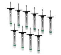 DIYEAH 10 Pièces Acier Inoxydable Jauge de Profondeur de Pneu 0-25mm | Mesure Précise de L’usure, Marquage Facile, Outil, Lecture Pratique pour Contrôle de Bande