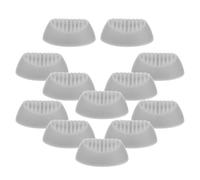 DIYEAH 10 Pièces Boutons de Commande du Mélangeur, Plastique, Diamètre 4mm, Finition Épurée, pour Applications Dj et Enregistrement Sonore