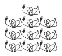 DIYEAH 10 Pièces Câble de Charge USB pour Montre Connectée Lot de Câbles Compatible Smartwatch Recharge Rapide Portable pour Usage Quotidien et Extérieur