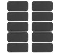 DIYEAH 10 Pièces Cache Caméra Noir en Abs pour Ordinateur Portable et Téléphone Mobile, Protection Physique Vie Privée, Application Facile Quotidien la Maison