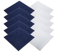DIYEAH 10 Pièces Dalles de Moquette en Polyester Auto-adhésives | Nettoyage Facile, Adhérence Forte, Pose Rapide, pour Chambre, Salon