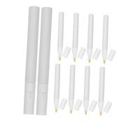 DIYEAH 10 Pièces Empty Paint Markers Refillable Acrylic Pens With Round Tip Compatible With Various Brands For Rock Wood Ceramic Graffiti And Paper Drawing