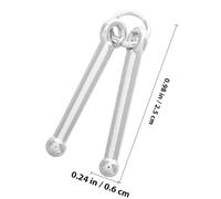 DIYEAH 10 Pièces Mini Drumstick Charms Zinc Alloy Durable Musical Jewelry Components Unique Creative Diy Accessories For Music Lovers