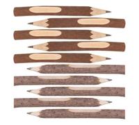 DIYEAH 10 Pièces Pencils And Ballpoint Pens Set Rustic Wood Tree Branch Design For Camping Decorations Party Supplies Lightweight And Comfortable Writing Tools