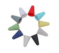 DIYEAH 10 pièces Silicone Protective Sleeve for Pencil Nib Anti-Noise Silicone Case Compatible with Pencil Tip Couleur Aléatoire Couleur Aléatoire