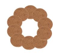 DIYEAH 10 pièces Tapis Nidification Fibre Naturelle pour Pigeons et Oiseaux Tapis Anti-Fuite pour Nid Œufs Coussin Respirant et Réutilisable pour Élevage Oiseaux Protection Confortable