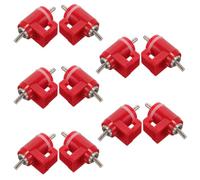 DIYEAH 10 pièces Tétines Abreuvement Poulet Automatiques Buveurs pour Poules et Poussins Remplacement Facile pour Équipement Eau Volaille Usage Ferme et Élevage Domestique