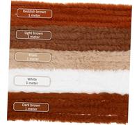 DIYEAH 10 Pièces Tiges de Chenille Fuzzy et Flexibles pour Artisanat DIY Tiges Torsadées Résistantes pour Décoration Projets Scolaires et Manuelles