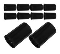 DIYEAH 10 Pièces Tubes de Rangement pour Films, avec Couvercle, PP Noir, | Corps Transparent, Protection L’humidité, Repérage Rapide, Transport et Stockage sur Rayonnages