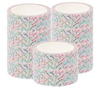DIYEAH 10 Rouleaux Rubans Adhésifs Décoratifs Cœur en Papier
