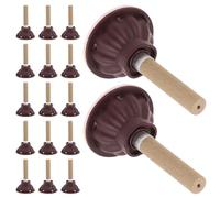 DIYEAH 100 Bâtonnets de Moxibustion Épais 7x40 Mm en Moxa 100% Pur Rouge avec Base Conique, Outils de Moxibustion Traditionnels pour Massage et Soins Professionnels à Domicile