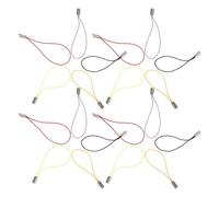 DIYEAH 100 Ensembles Kit DIY Lanières Pâques avec Crochet Cordon Polyester Suspendre Décoration Œufs pour Téléphone Porte-clés Fête et Ambiance Festive