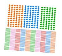 DIYEAH 100 Feuilles Stickers Index Autocollants Forme de Goutte Eau Papier Cuivré et Écriture Lisse Décoratifs et Multi-usage pour Organiser Agendas et Créatifs