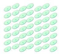 DIYEAH 100 Marqueurs de Golf en Plastique Vert Lot de 100 Pièces Marqueurs de Position Ronds de Golf Résistants et Outils de Positionnement Pratiques en Plein Air