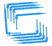 DIYEAH 100 pièces Drip Emitters Automatic Drip Irrigation Stakes for Indoor Plants Plastic Watering Tool for Pots and Garden Beds Consistent Root Water Supply