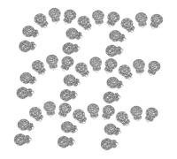 DIYEAH 100 Pièces Five Element Metal Pendants Assorted Charms For Jewelry Crafting Vintage Chinese Blessing Necklace And Bracelet Accessories Mixed Set