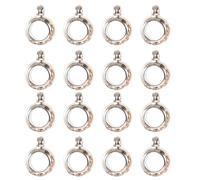 DIYEAH 100 Pièces Lot De Pendentifs à Large Trou Pour Collier Diy Suspendu or Rose